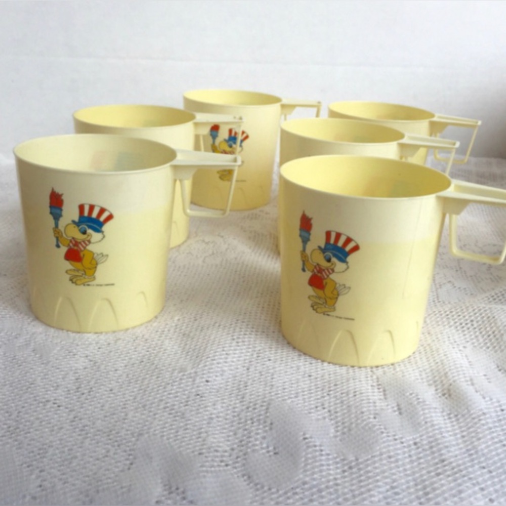 Vintage 1984 Los Angeles Olympics Mugs